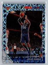 2019-20 Hoops Premium Stock #121 Julius Randle Prizms Silver Laser