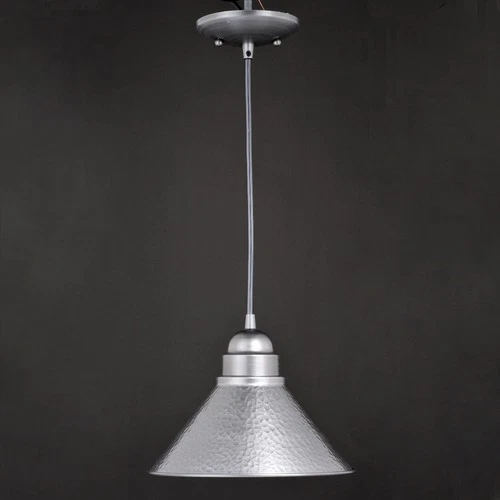 Vaxcel Lighting T0349 Outland 1 Light 10"W Outdoor Pendant - Grey - Picture 6 of 12