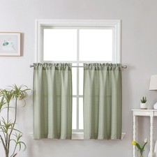 Chyhomenyc Bennet 2 Panels Light 30"W x 24"L Pack of 2 , Sage Green
