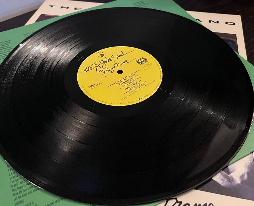 THE J. GEILS BAND - Freeze Frame (1983) - 12" Vinyl Record LP - VG+ - Image 3 of 3