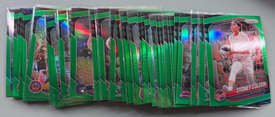 2025 Panini WNBA Prizm Parallels GREEN Rookies and Vets - Choose Your Card