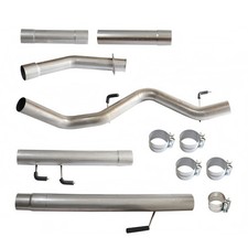 4 Exhaust Pipe For 2018 2019 Ford Powerstroke 3.0l T-409 Stainless Steel