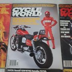 Cycle World 1985 Vulcan 700 SP600 CR125R NINJA 600R CAGIVA 650 XR600R LOT (11) — photo 3