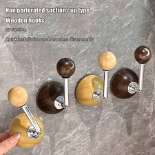 Powerful Load Bearing Suction Cup Hook Bag Hair Band Storage No Drilling Hook