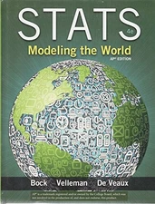 Stats: Modeling the World AP (NASTA) Edition