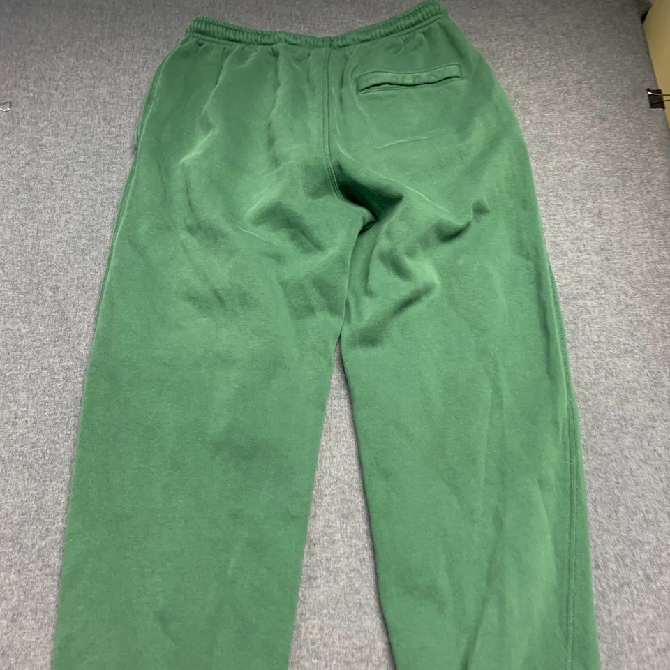 Pantalones deportivos Nike para hombre talla M verde polar atléticos con cordón cintura mezcla de algodón Foto 4 de 4