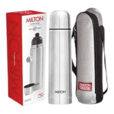 Milton Vacuum Flask for Hot Drink 1 Litre (34 oz), Stainless Steel Double Walle