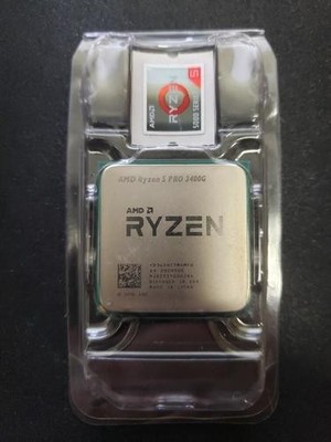 AMD RYZEN 5 PRO 3400G 4-Core 3.7 GHz (4.2 GHz Max Boost) Socket AM4 65W CPU
