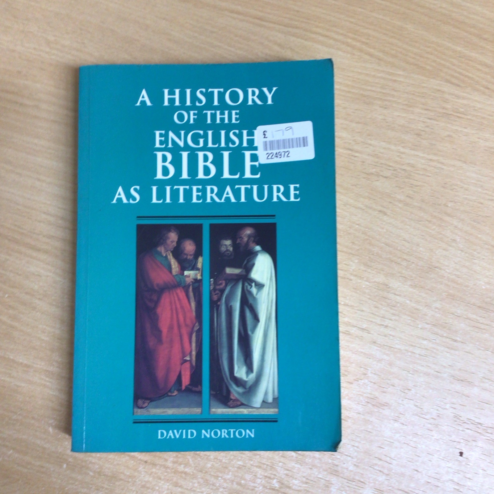 A History of the English Bible as Literature (A History of the B