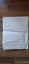World War 2 Ww2 War Office Original Letter About Cadets YMCA 1942