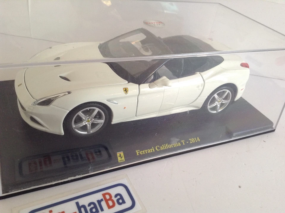 🔥Lot vintage🚗 BBURAGO FERRARI CALIFORNIA T 1:24 🍂 BELLISSIMA 🍂☕ - Immagine 4 di 4