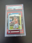 2024 Panini Donruss - Rated Rookie Bo Nix #369 Optic Preview Red Wave Prizm (RC)