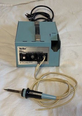 Weller soldering/desoldering Station, DS600 w/DS601 pencil, missing DS103