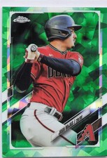 Josh Rojas 2021 Topps Chrome Update Sapphire Edition #US192 Green #/50
