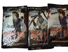 Yu Yu Hakusho TCG Ghost Files Exile Unlimited Edition Booster Pack Lot x 3 Packs