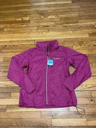 Columbia Waterproof Packable Windbreaker Jacket Women's Size XL NWT