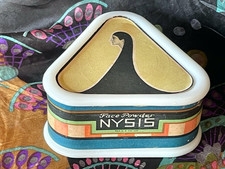 Vtg Art Deco Egyptian NYSIS Milk Glass FACE P...