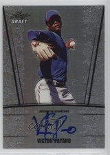 2011 Leaf Metal Draft Silver Prismatic 89/99 Victor Payano #AU-VP1 Auto n8a