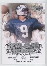 2011 Upper Deck College Football Legends Bowl Game Heroes Jim McMahon 0a1