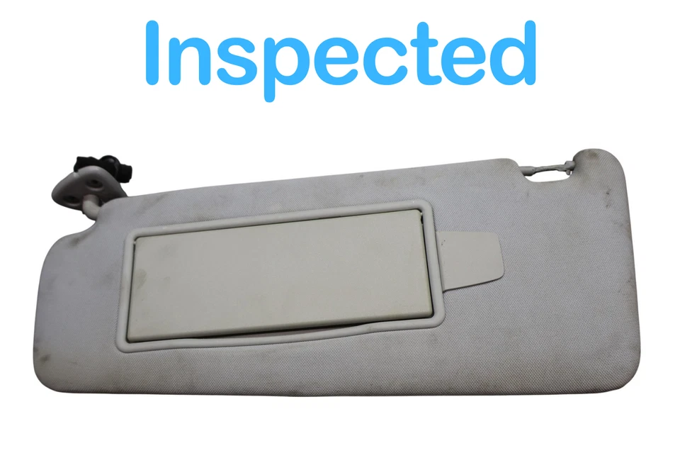 09-15 Jaguar XF X250 delantero izquierdo lado del conductor superior parasol parasol OEM Foto 3 de 4