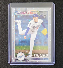 Topps 2026 Series 1 Future Stars Diamante Foil Roki Sasaki Dodgers #66 
