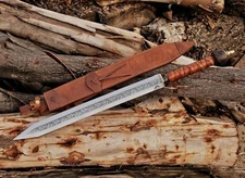 Roman Gladius Sword Handmade with Scabbard - Best Men Gift