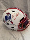 Vince Wilfork Patriots Throwback Signed Autographed Replica Football Helmet BAS