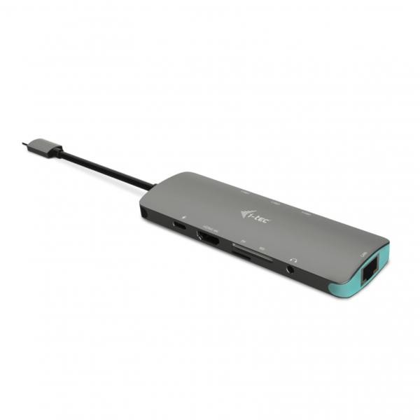 I-TEC NANO DOCKING STATION IN METALLO USB-C, 4K HDMI LAN + POWER DELIVERY 100W - Immagine 7