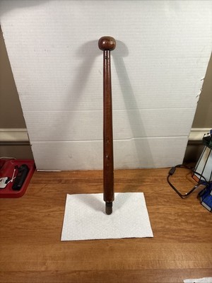 CHRIS CRAFT mahogany boat [18''] stern pennant flag pole made-in-USA vintage