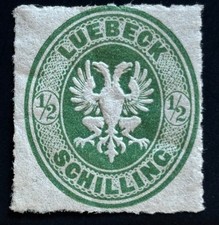 L&uuml;beck # 8 A - postfrisch - gute Erhaltung