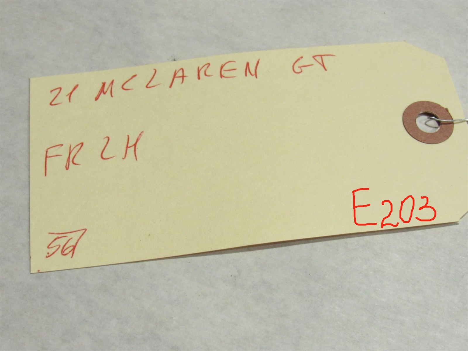 20-23 McLaren GT 2021 Front Left Driver Spindle Knuckle Wheel Bearing Hub |:Y