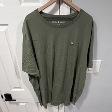 Psycho Bunny 4XL Green Cotton Knit Embroidere...