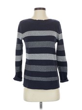 Market and Spruce Women Blue Pullover Sweater S Petites