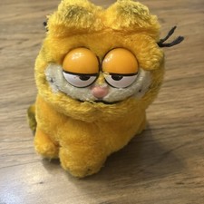 Garfield Plush 1981 R.Dakin 5  Sitting Vintage United Features Collectible