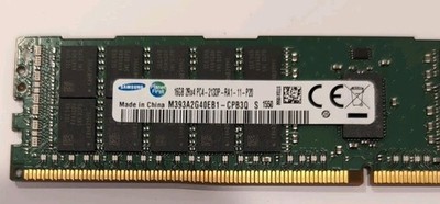 メモリー SAMSUNG DDR4 PC4-2133P ECC RDIMM 16GBx2 Samsung 16GB 2Rx4 PC4-2133P RDIMM DDR4 M393A2G40EB1-CPB3Q ECC REG