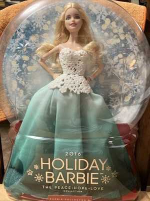 Mattel Barbie 2016 Holiday Fashion Doll - Aqua Gown