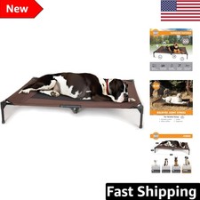 K H Jumbo Elevated Dog Bed - Cooling Raised Bed for Extra-Large Pets, 56x38