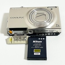 Nikon COOLPIX S6100 fotocamera digitale compatta testata funzionante venditore Giappone