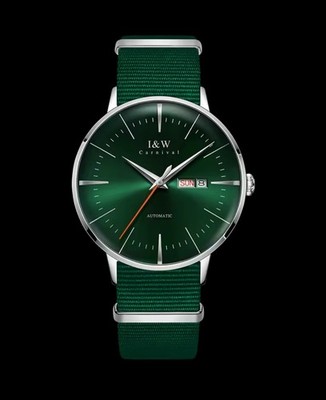 *  Luxus Automatik Armbanduhr Damen Herren Mechanische Uhr Grün Miyota Movement 