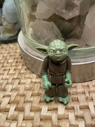 Vintage Kenner Star Wars Yoda LFL Pac-Man Eyes Variant No Outfit 1980 Figure