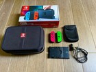 Nintendo Switch HAC-001 COMPLETE Original Box + Travel Bundle EXCELLENT