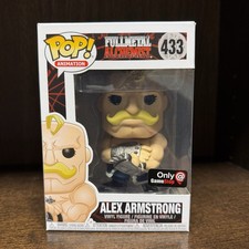 Funko Pop! Animation Fullmetal Alchemist Alex Armstrong #433 GameStop Exclusive