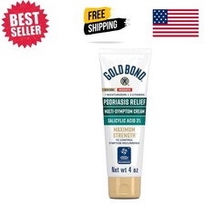 4 oz Multi-Symptom Psoriasis Relief Cream with Salicylic Acid for Sensitive Skin