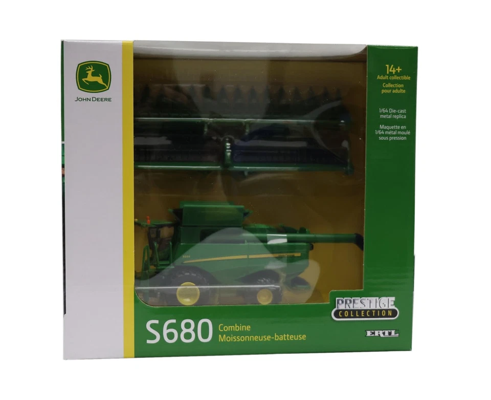 Juguete John Deere S680 Combine Prestige Collection 1/64 - LP86774 Foto 3 de 4