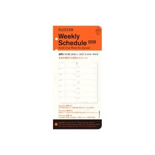 PLOTTER System Planner Refill 2026 Narrow Weekly (Starting January 2026)
