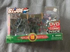 2004 g.i. joe ninja battles 5pack figures play set w 1 dvd and comic book inside