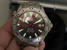 Omega Seamaster "Peter Blake Ti" 41mm Titanium Dive Watch -RARE Crimson- 2231.80 14