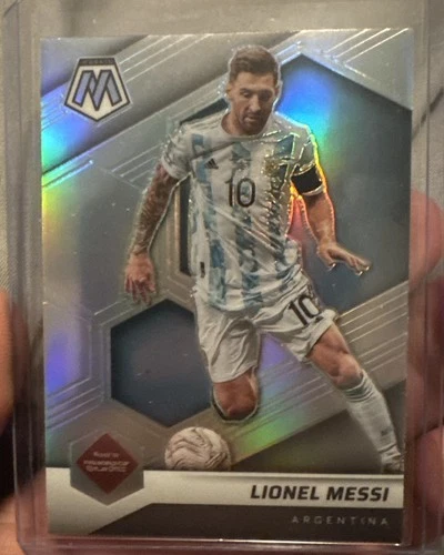 World Cup Lionel Messi 2021 Panini Prizm World Cup Lionel Messi #10 Silver Prizm