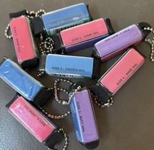 Nail Art Buffer 4 Ways Polish Sanding File Block Manicure Mini Keychain NEW 9pc