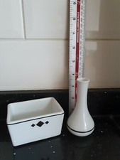 Bud vase And Sugar Bowl From P&O Oriana